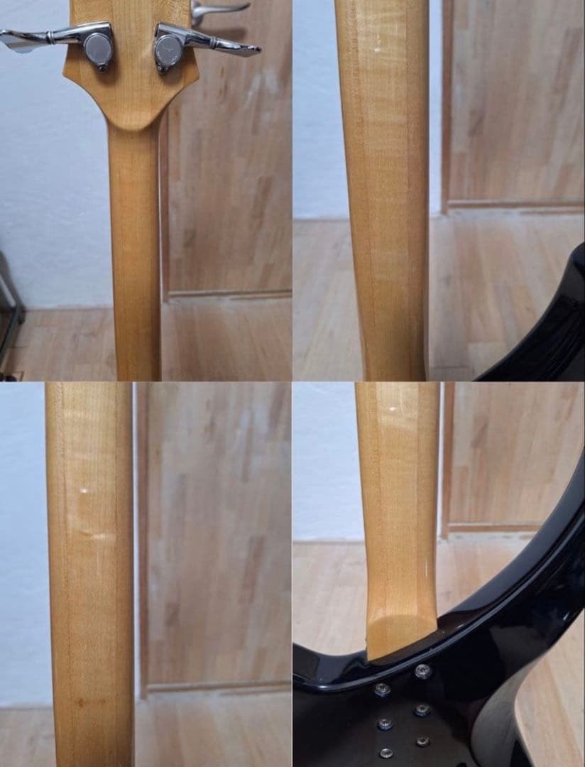 日本製 フルオーダー アルダーボディ 4弦エレキベース