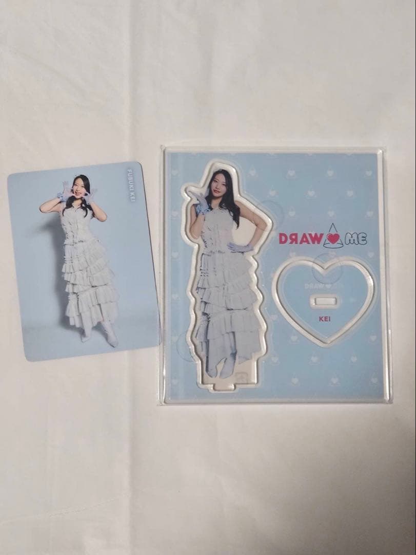 DRAW♡ME 風吹ケイアクリルスタンド(未開封)＆ランダムカード(1枚)