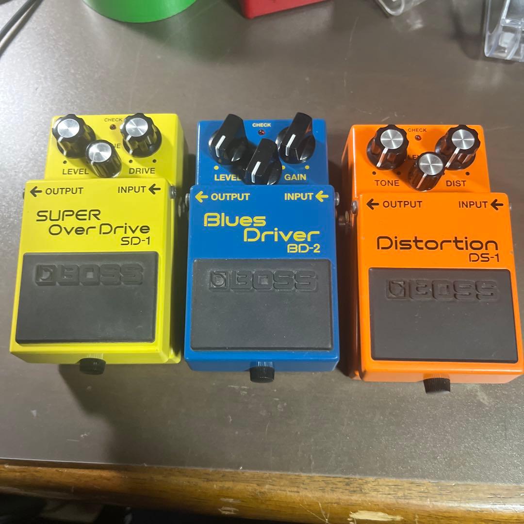 エフェクターセット SD-1 BD-2 DS-1