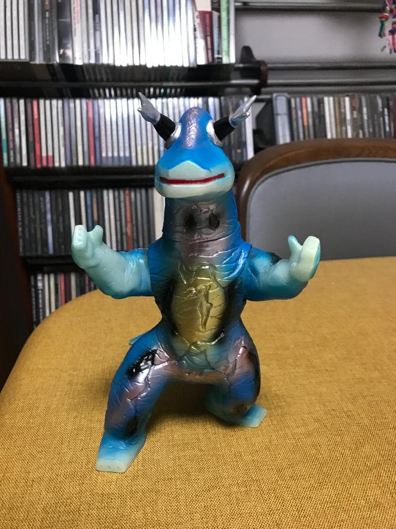 ブルマァク 蓄光 エレキング 復刻 ソフビ マーミット ベアモデル マルサン