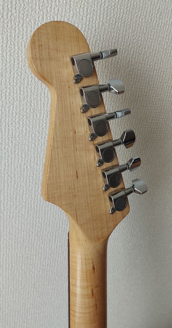 ターボ・ブレンダー回路　ストラトキャスター　トラ目ネック　オレンジドロップ