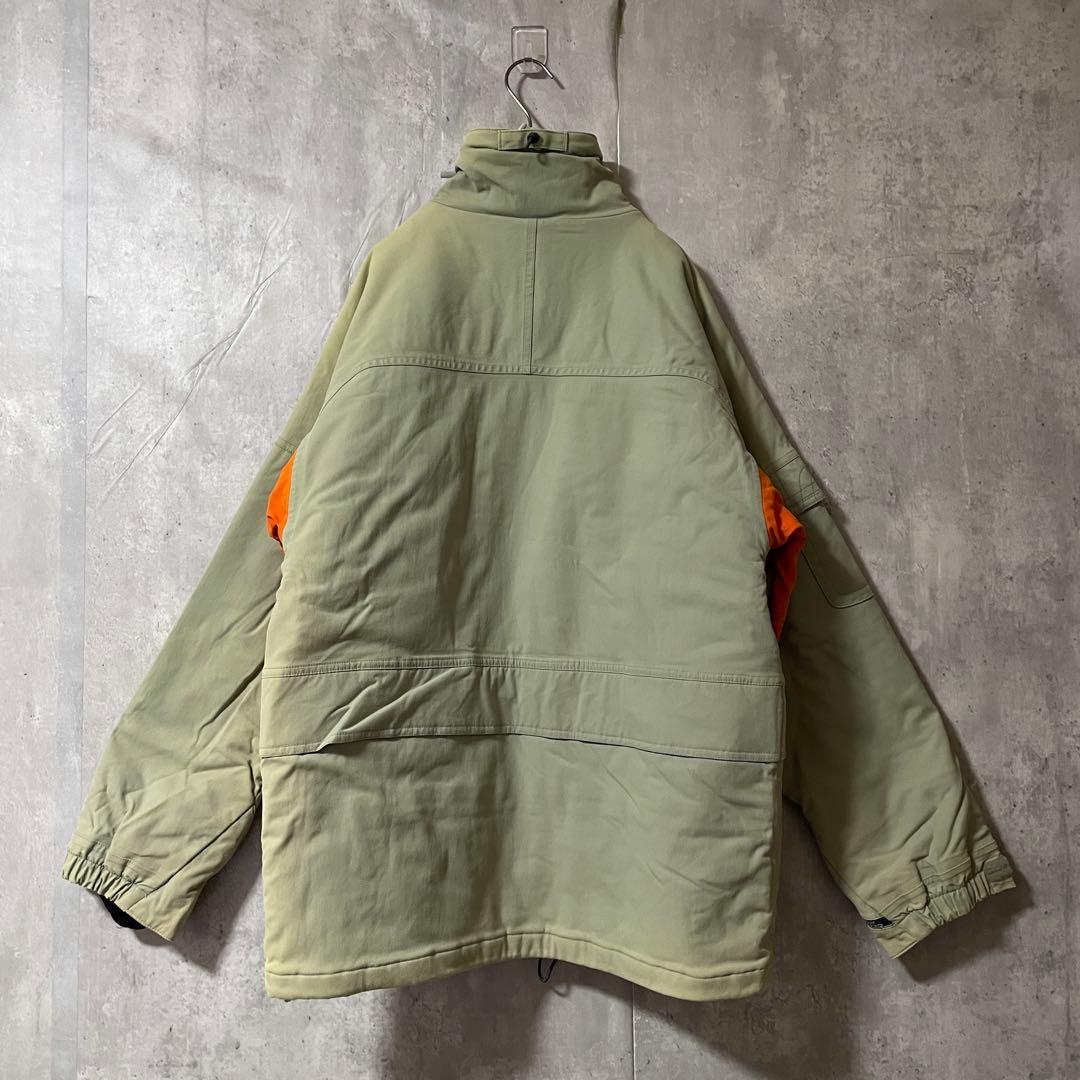 Burtonバートンスキーウェアスノーボードジャケットブルゾンベージュオレンジ