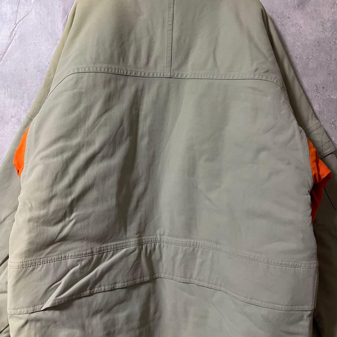 Burtonバートンスキーウェアスノーボードジャケットブルゾンベージュオレンジ