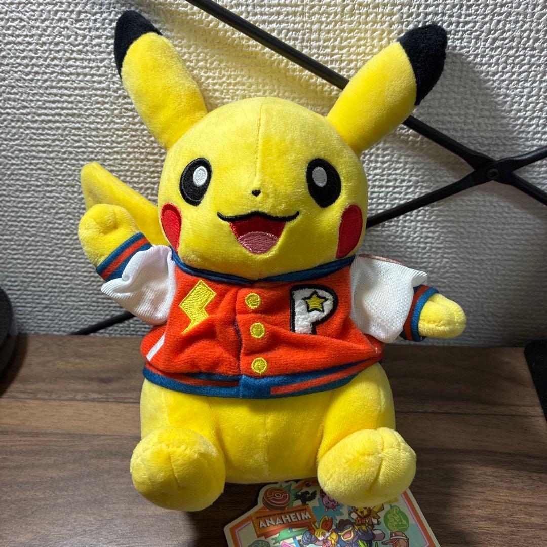 【ポケモン WCS 2025 限定】 ピカチュウ ぬいぐるみ