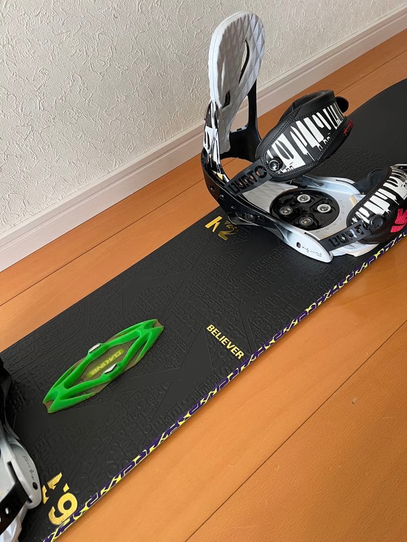 K2スノーボードセット★Burtonビンディング 極美品 Burtonケース