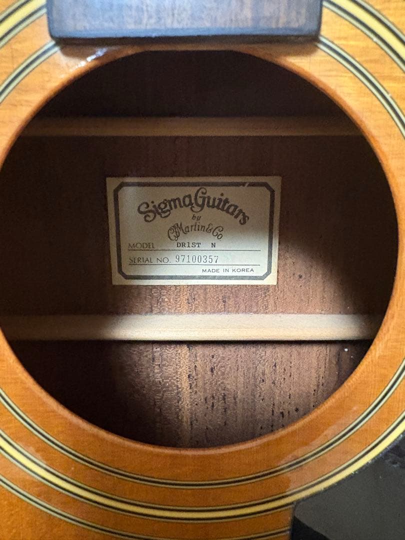 k*n様 Sigma Guitars DM-1ST N アコースティックギター
