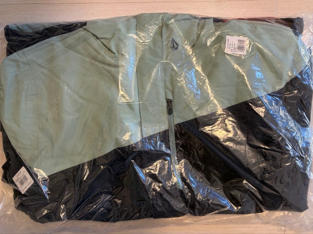 PRIMRY INS JACKET XL グリーン/ブラック