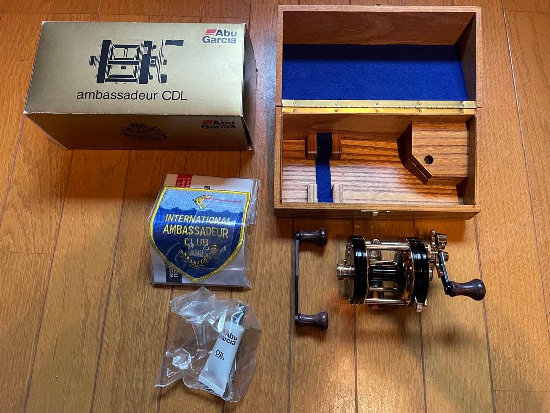 You　アブ アンバサダー Abu 5500CDL 新品未使用　ウッドノブ