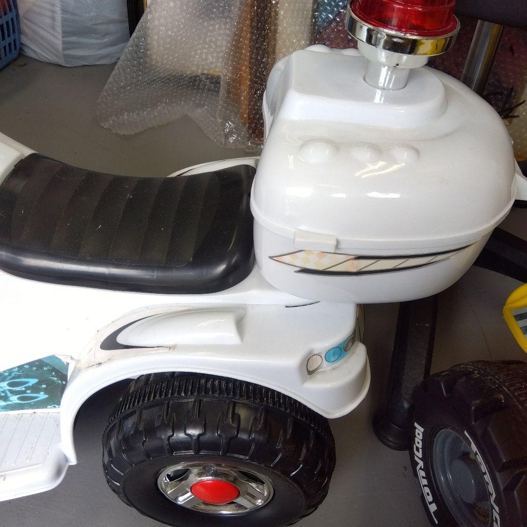 ジャンク品　STAR+HEART Motor バイクおもちゃ ホワイト