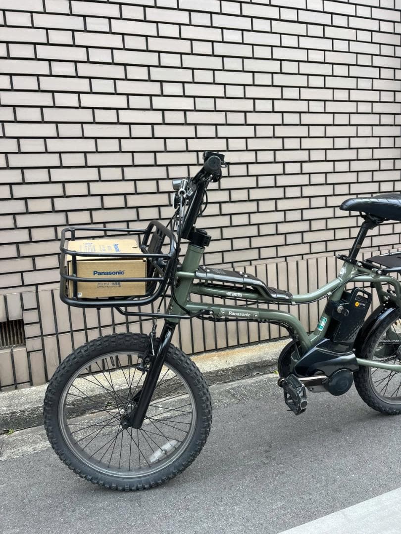 美品12Ah Panasonic 電動アシスト自転車 20インチ26APXR84