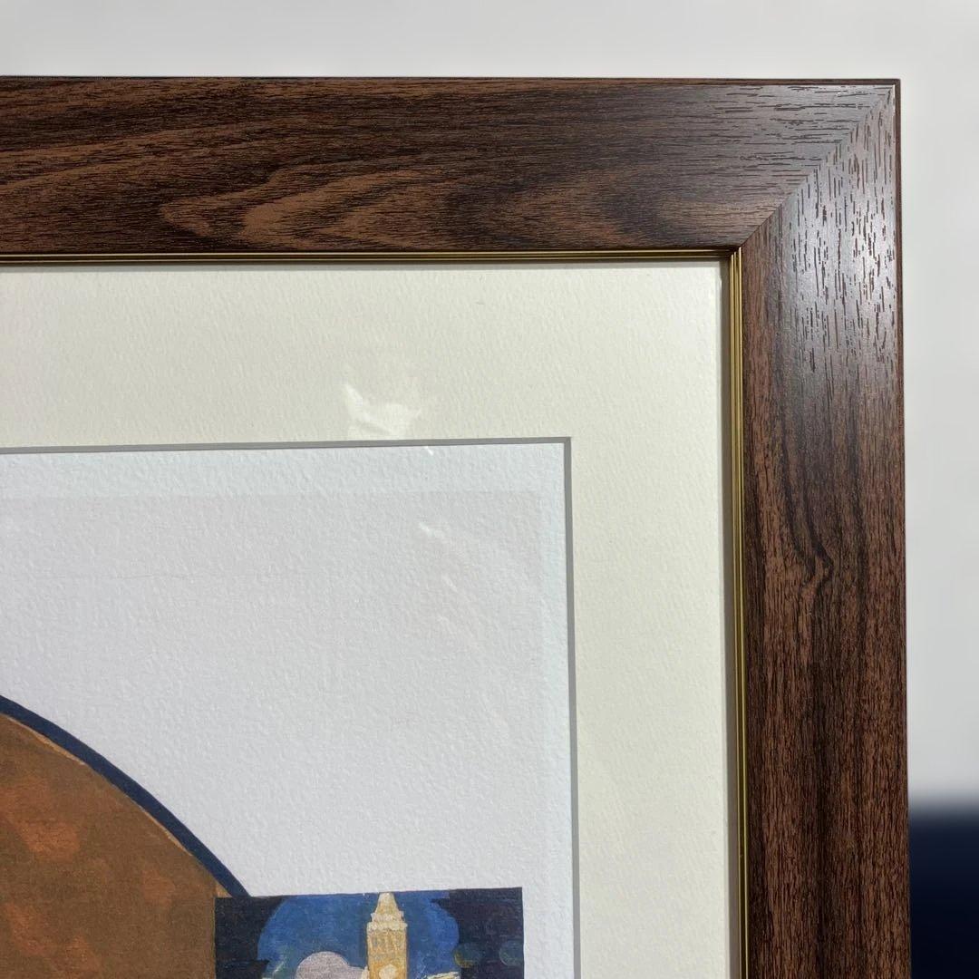 版画　ノーマンロックウェル「Vacation is Over」