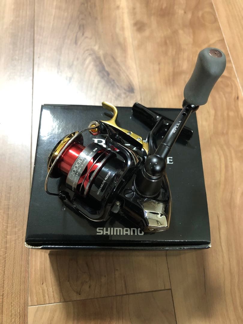 値下げ シマノ 14BB-X ハイパーフォース C2000DXGハンドル改