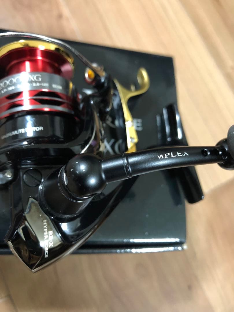 値下げ シマノ 14BB-X ハイパーフォース C2000DXGハンドル改