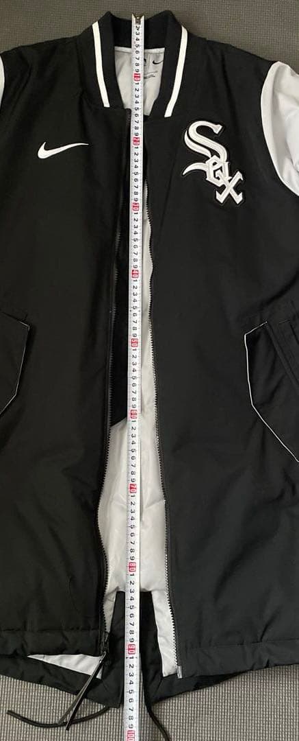 ナイキ　シカゴ ホワイトソックス　オーセンティック　ダグアウト ジャケット　S