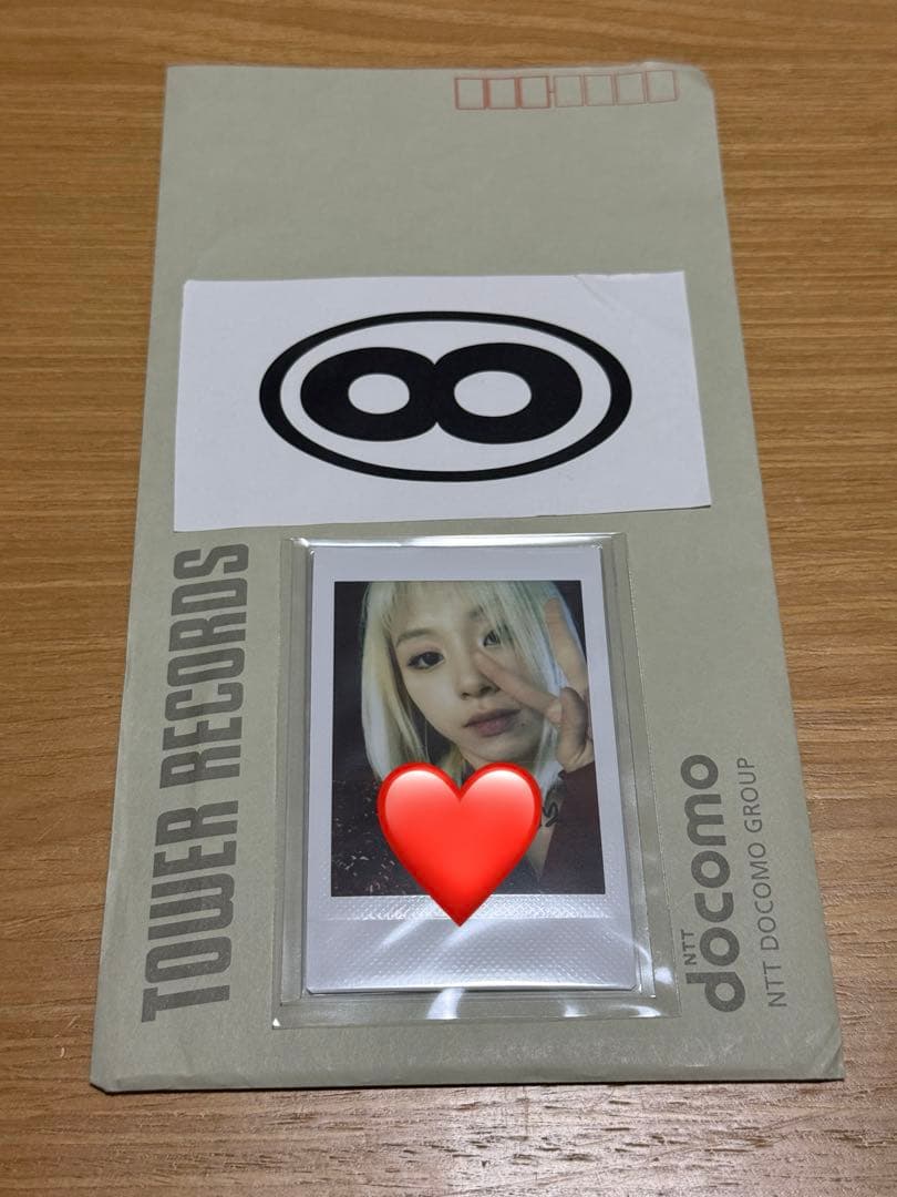 TWICE チェヨンサイン入りチェキ