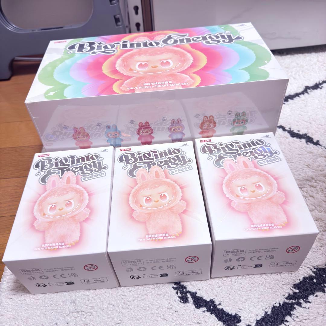 【正規品・未開封】 LABUBU Big into Energy 9ボックス