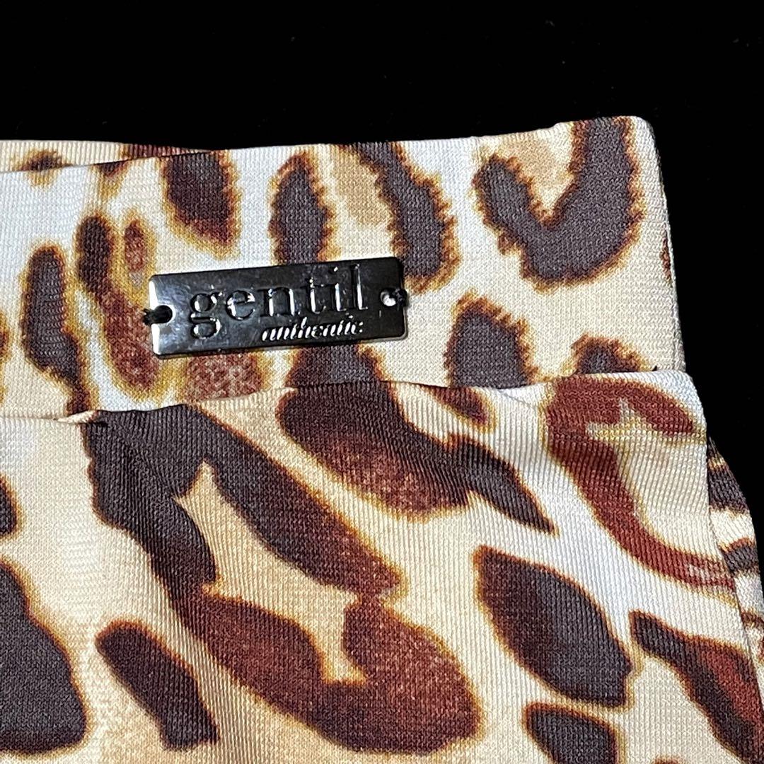 社交ダンス★ジャンティ スカート★アニマル柄&ブラック★サイズL★新品未使用品