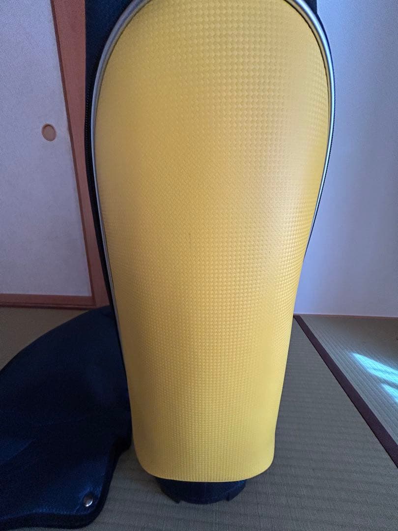 美品BRIDGESTONE GOLF キャディバッグ イエロー/ネイビー