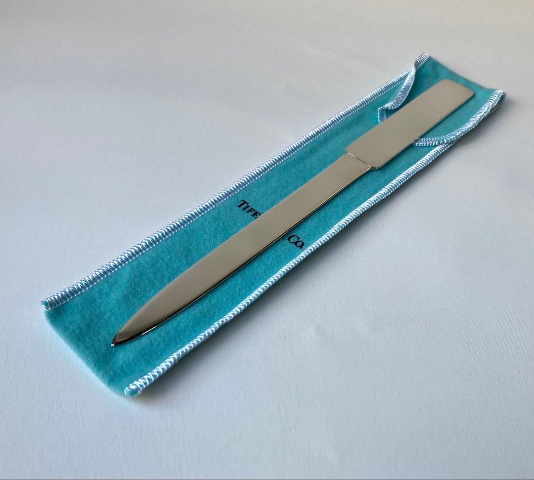 ティファニー　ヴィンテージ　シルバープレート　ペーパーナイフ　レターオープナー