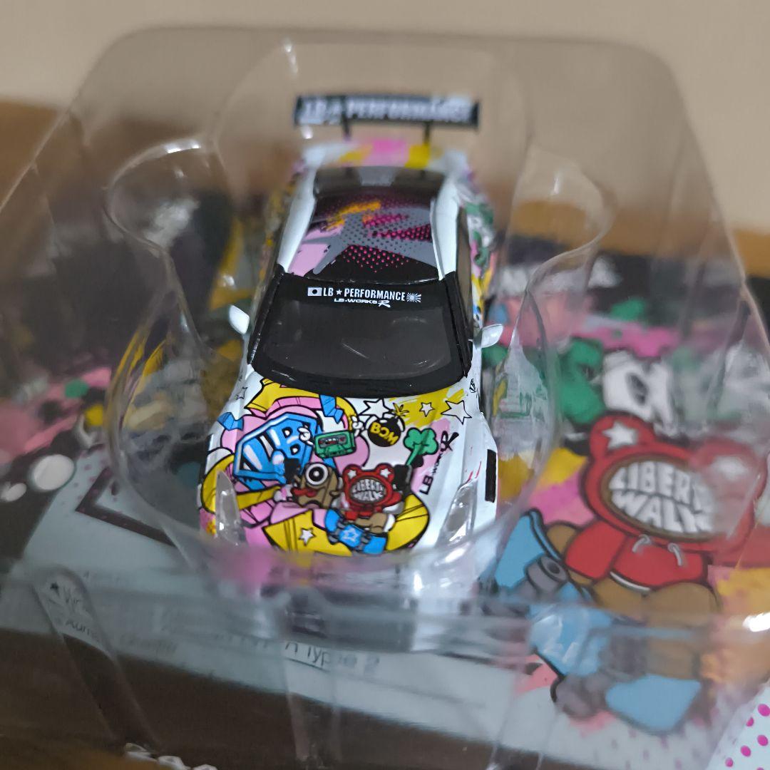 開封品★MINI GT 244 リバティーウォーク GT-R Kuma LBWK