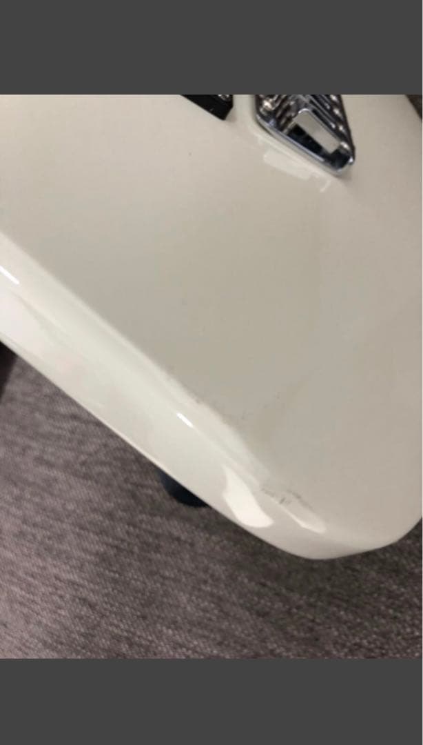 Yamaha Pacific 112vエレキギター アイボリー ギターケース付き