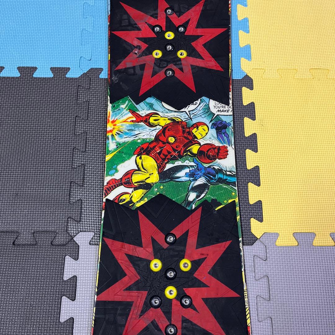 BurtonバートンMarvel アイアンマン 115㎝スノーボード キッズ