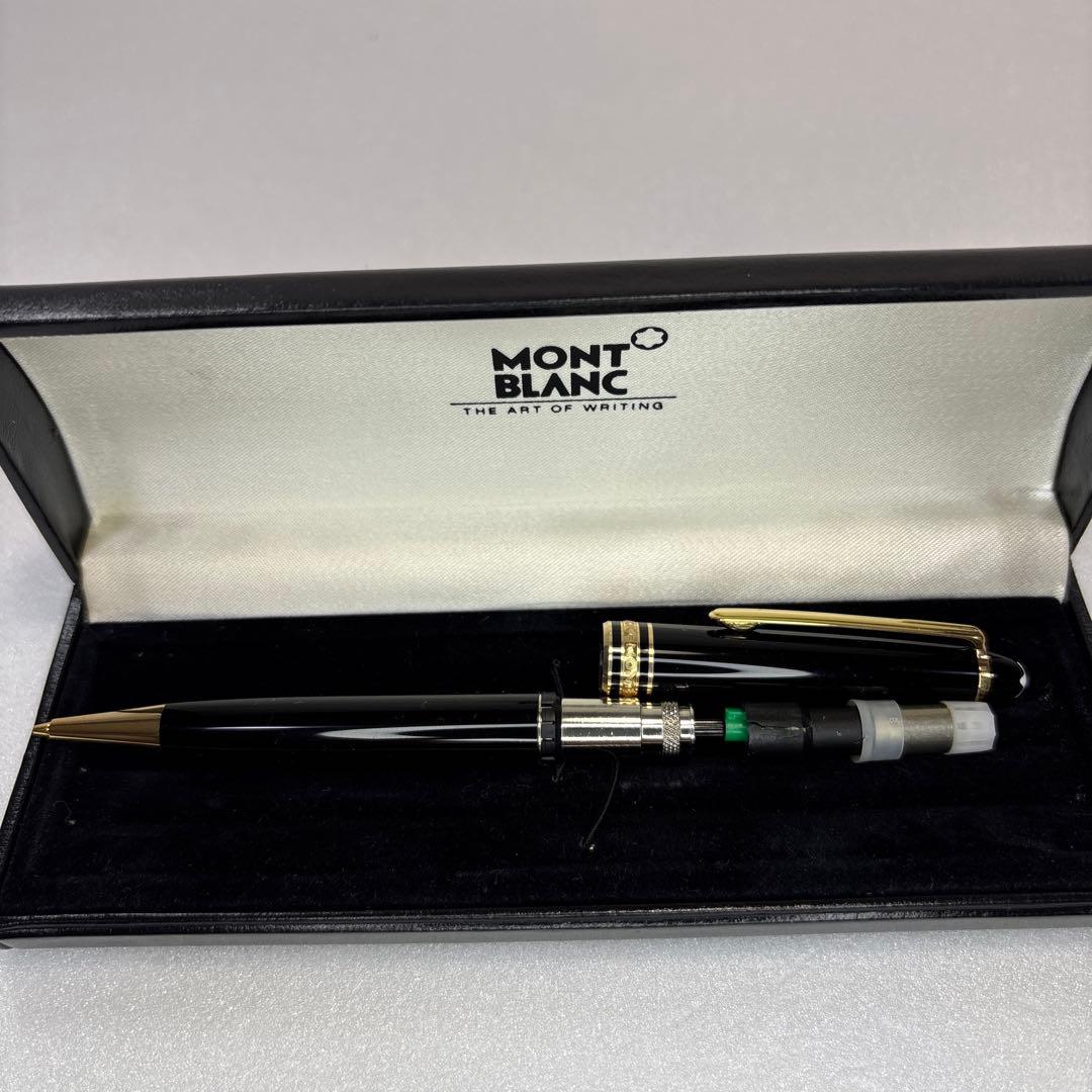 MONT BLANC シャープペン0.5mm黒 専用ケース付き