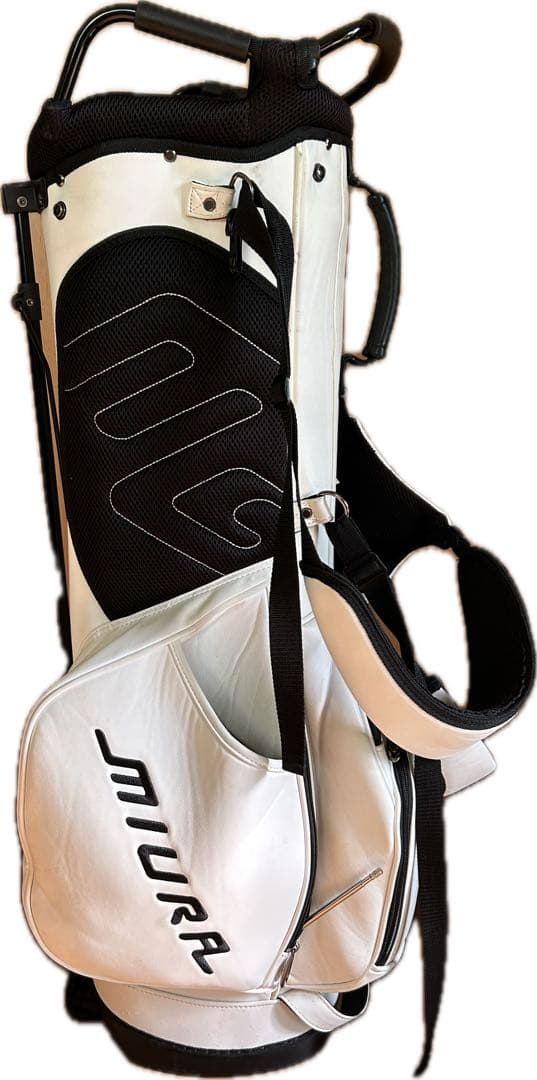 三浦技研キャディバックスタンド　ホワイト