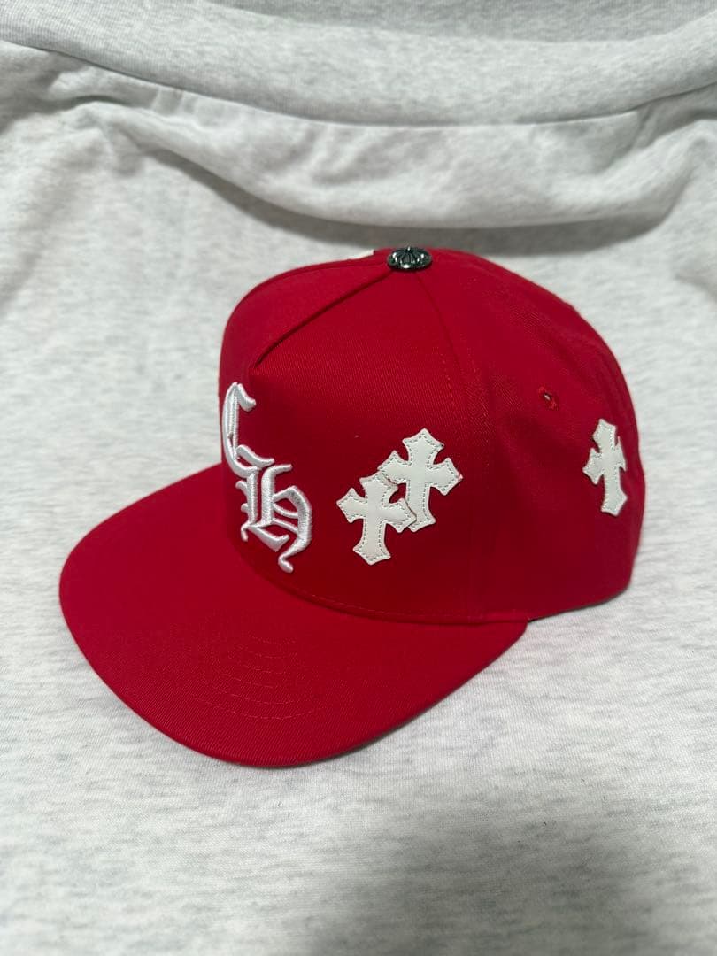 応援グッズ Chrome Hearts Cross CH Logo Baseball Cap