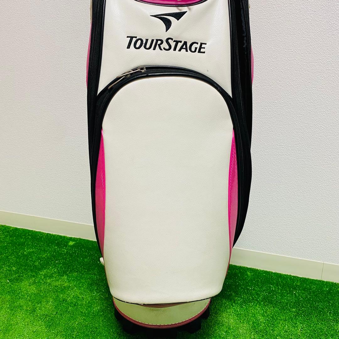 【希少】ツアーステージ　キャディバック　ピンク
