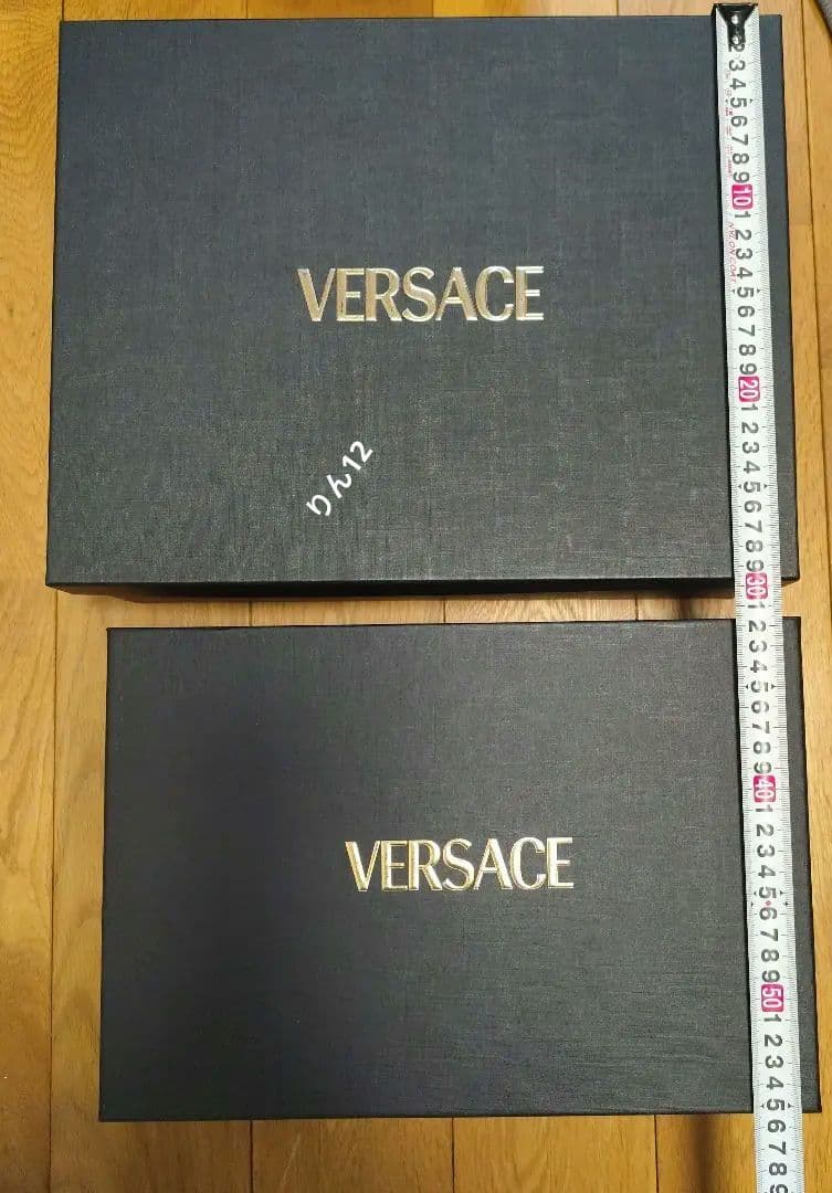 紙袋　ショッパー ヴェルサーチ　ギフト　箱　box プレゼント　ラッピング