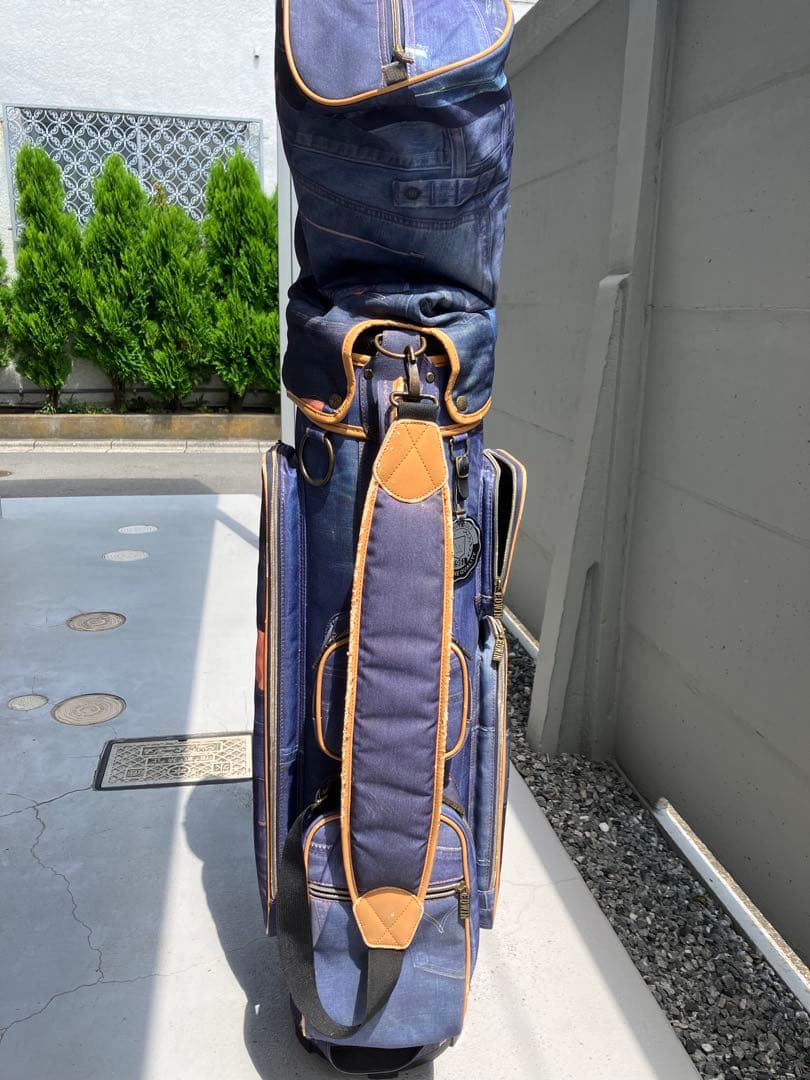 EDWINのデニム風キャディバッグ