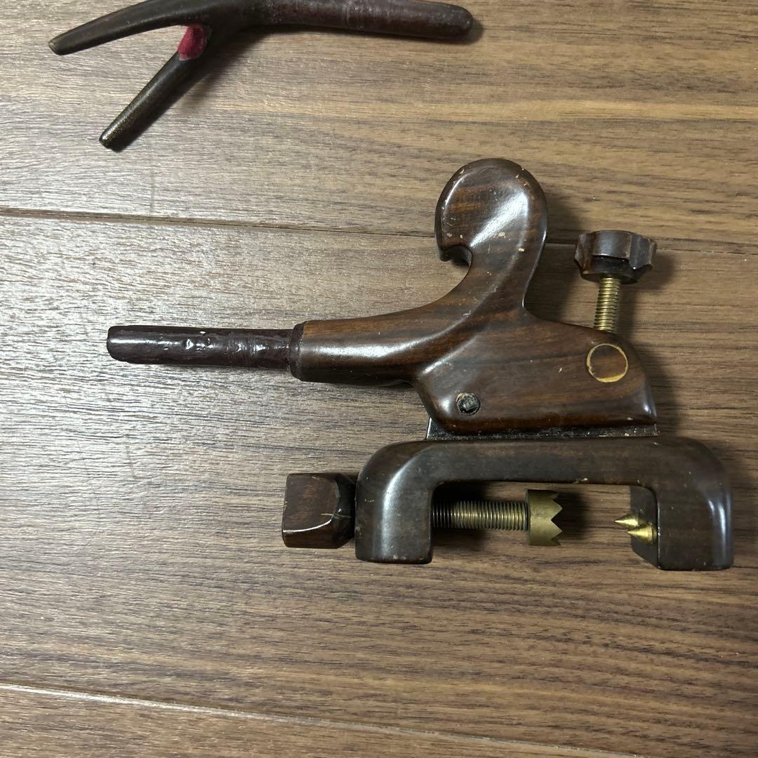 【ヘラブナ 】シマノ　刀春竿掛　万力セット