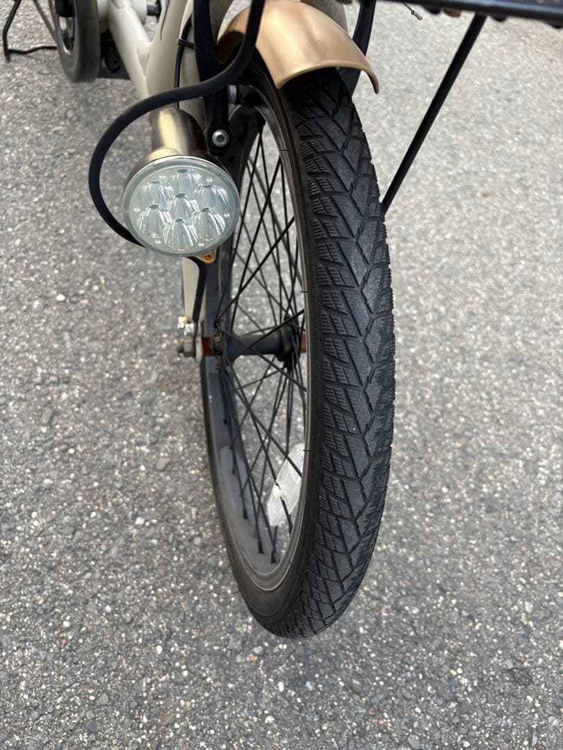 Air bike 電動アシスト自転車 ベージュ