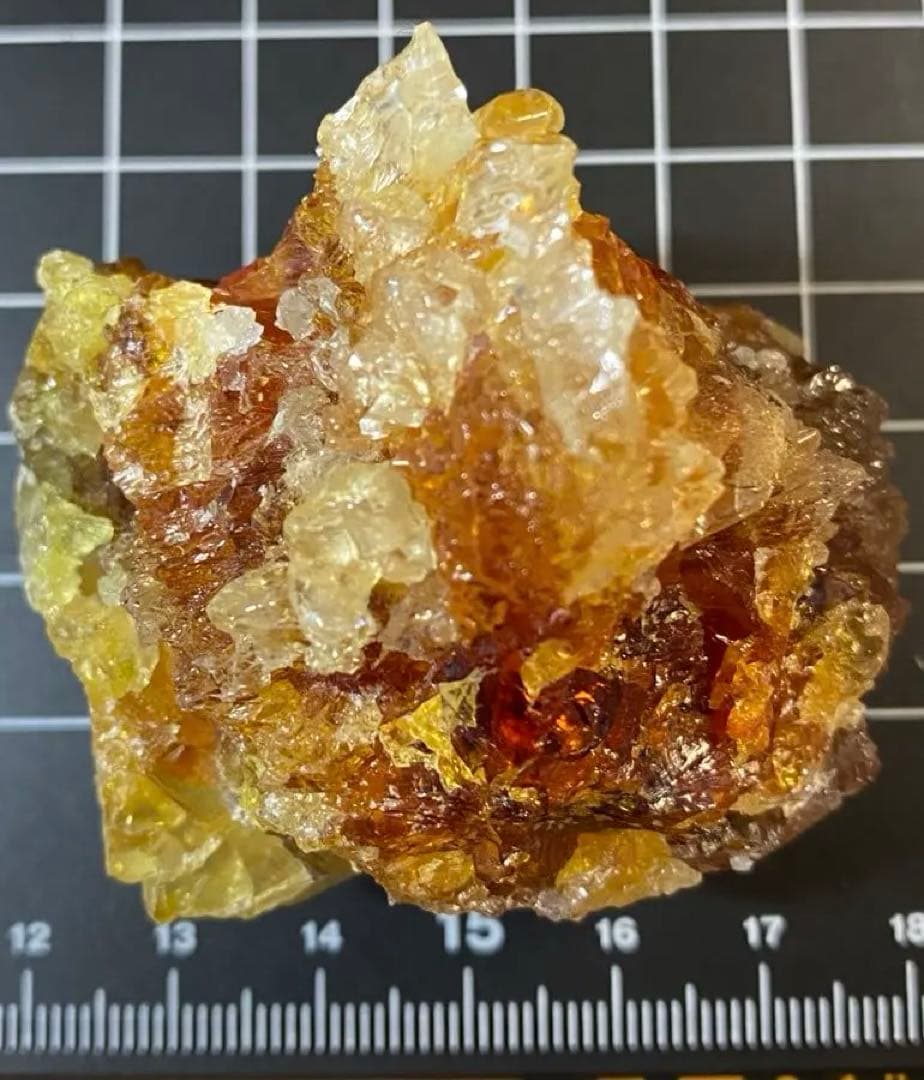 ジンカイト　紅亜鉛鉱　ポーランド産　228g　合成　天然石　鉱物　原石