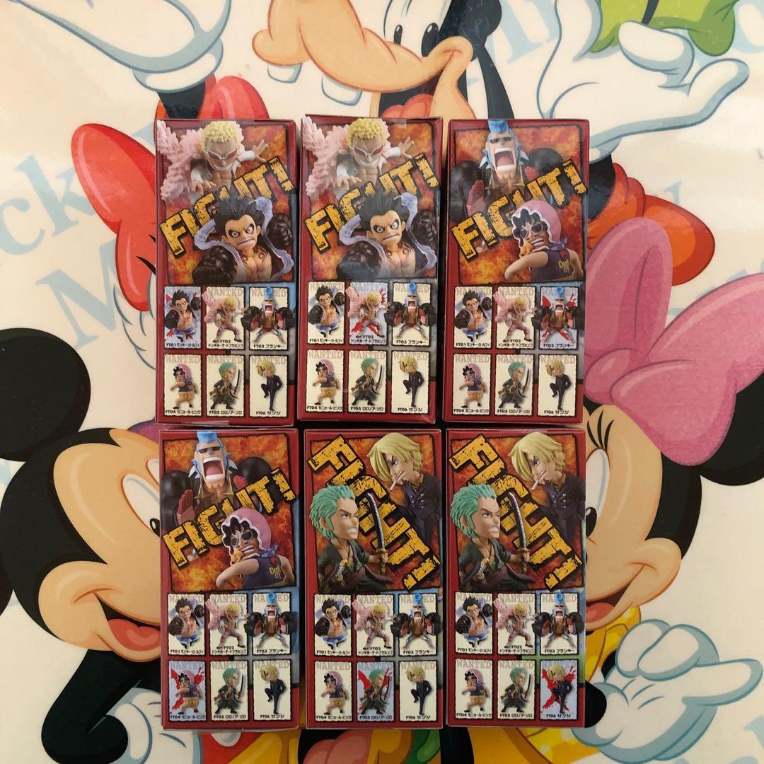 ワンピースワールドコレクタブルフィギュア ＦＩＧＨＴ！！　セット売り