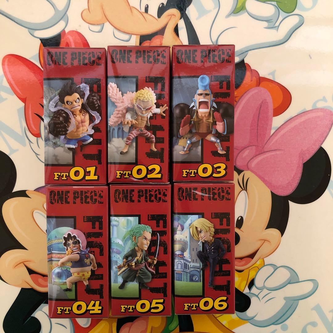 ワンピースワールドコレクタブルフィギュア ＦＩＧＨＴ！！　セット売り