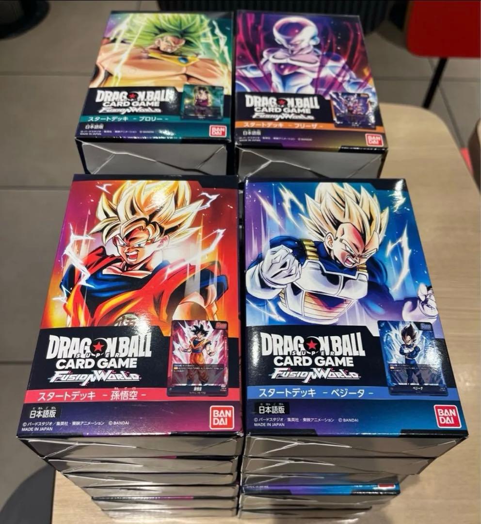 フュージョンワールド スタートデッキ ４種セット（各6個づつ）