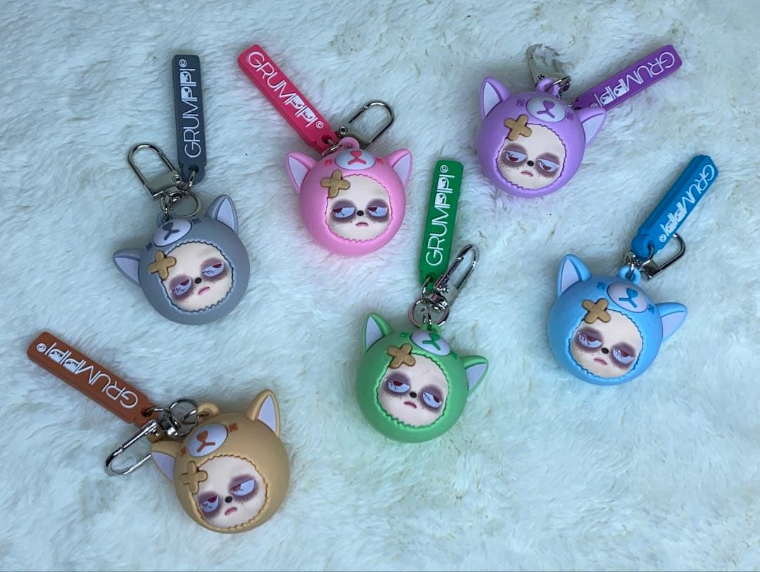 【NEW Grumpipi 】グランピピ シリーズ2 限定キーホルダー付