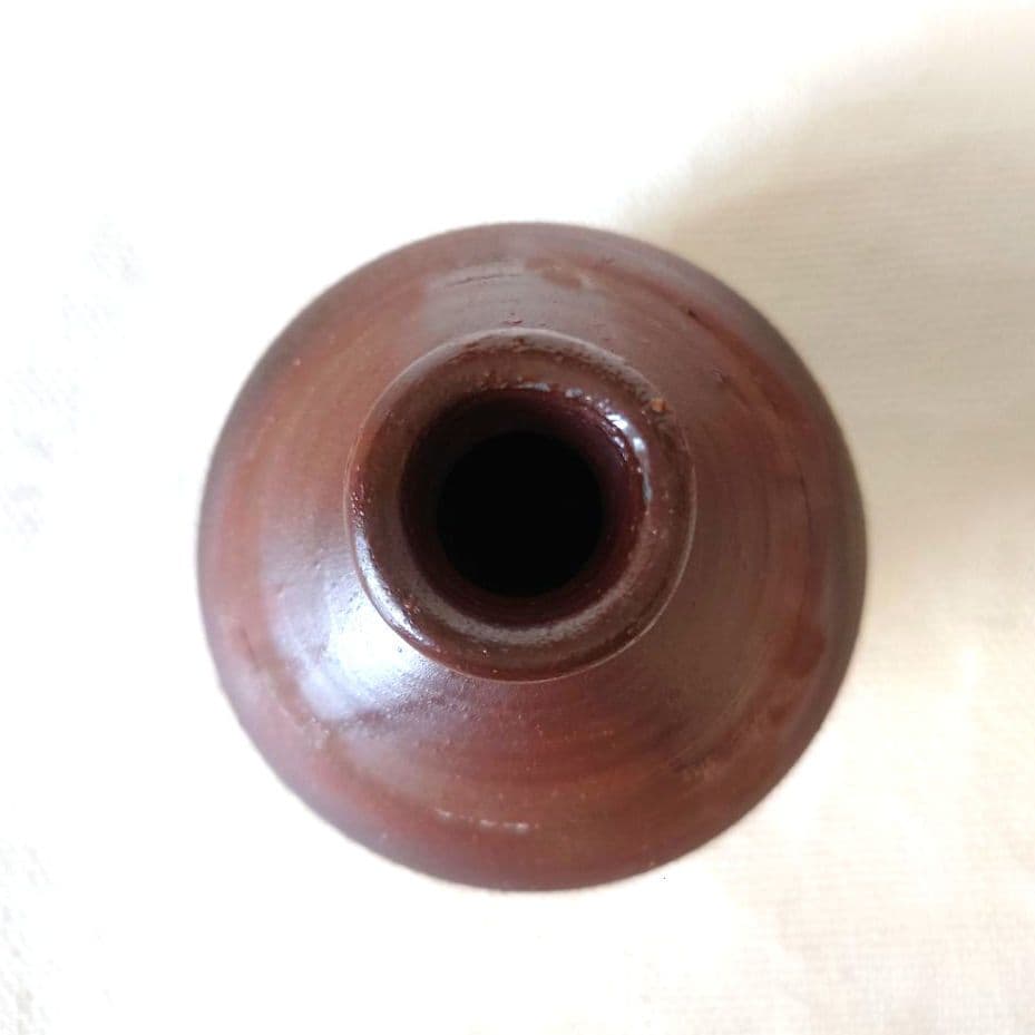 人間国宝 藤原雄作 備前　徳利　共箱　栞