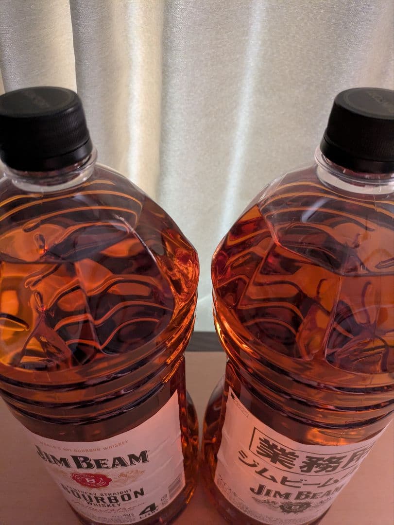 Jim Beam バーボンウイスキー 4リットル２本★DJB