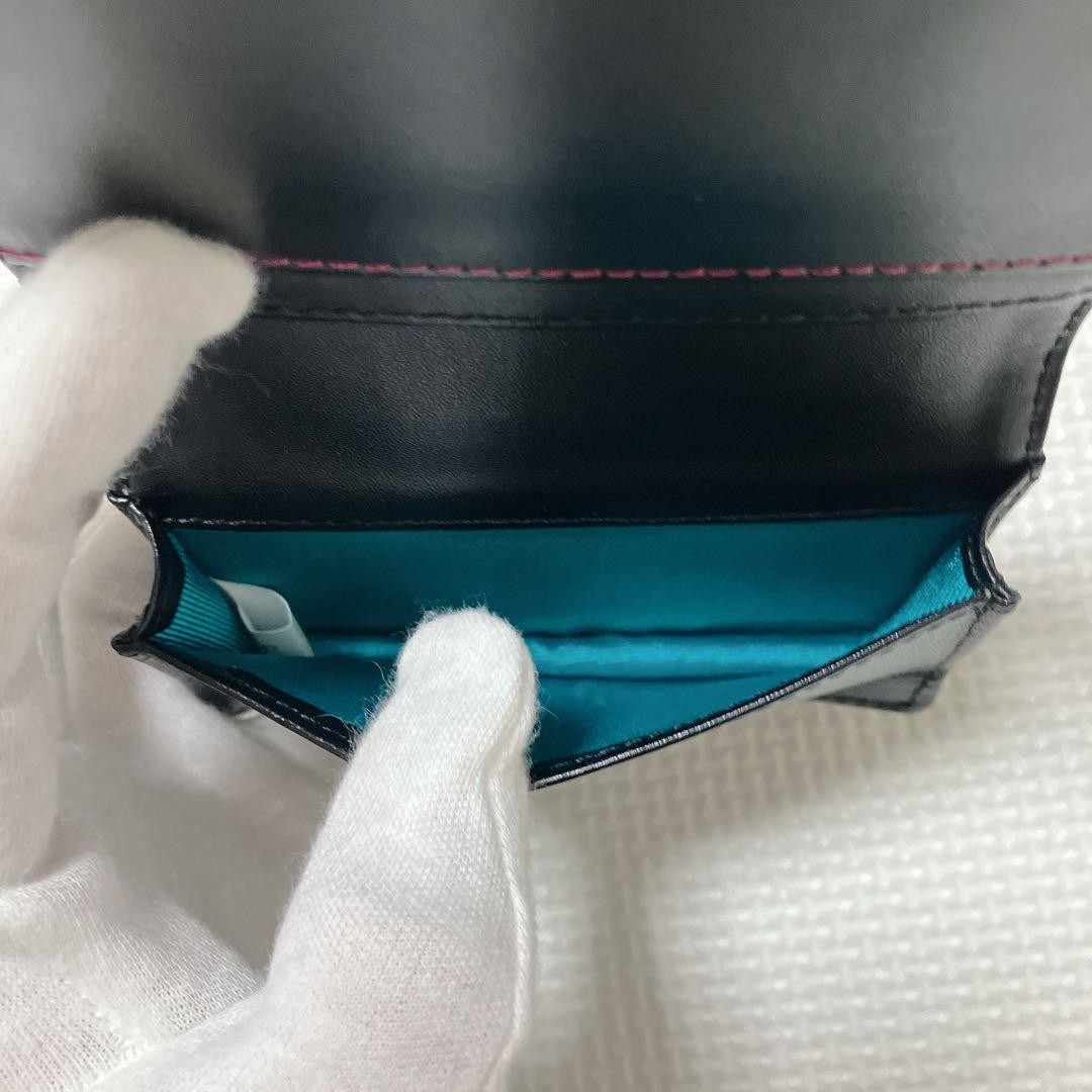 未使用　希少　初音ミク 本革ウォレット＆名刺入れセット 特製ギフトボックス