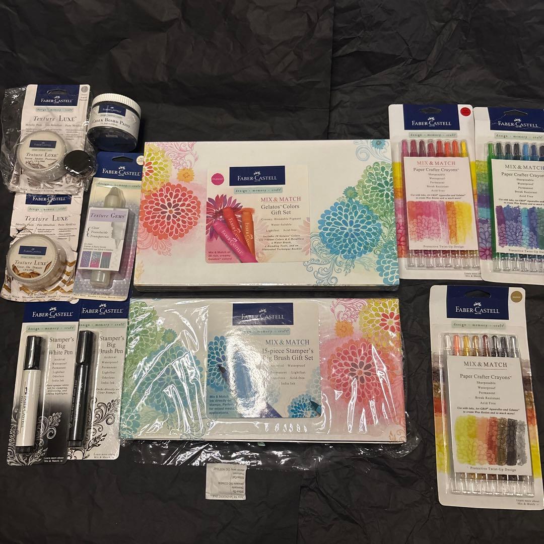 半額以下！　Faber-Castell 画材セット　ジェラートなど　ほぼ新品