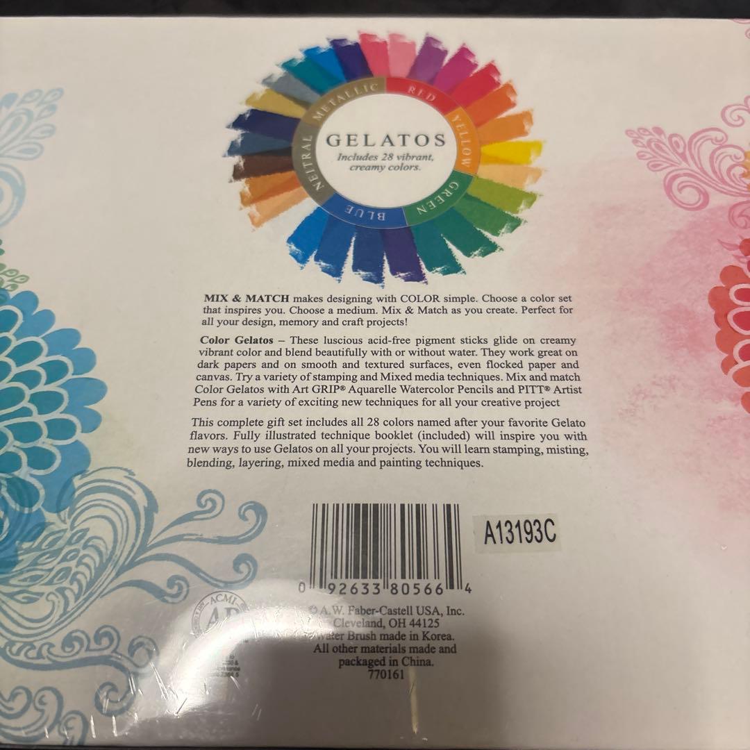 半額以下！　Faber-Castell 画材セット　ジェラートなど　ほぼ新品