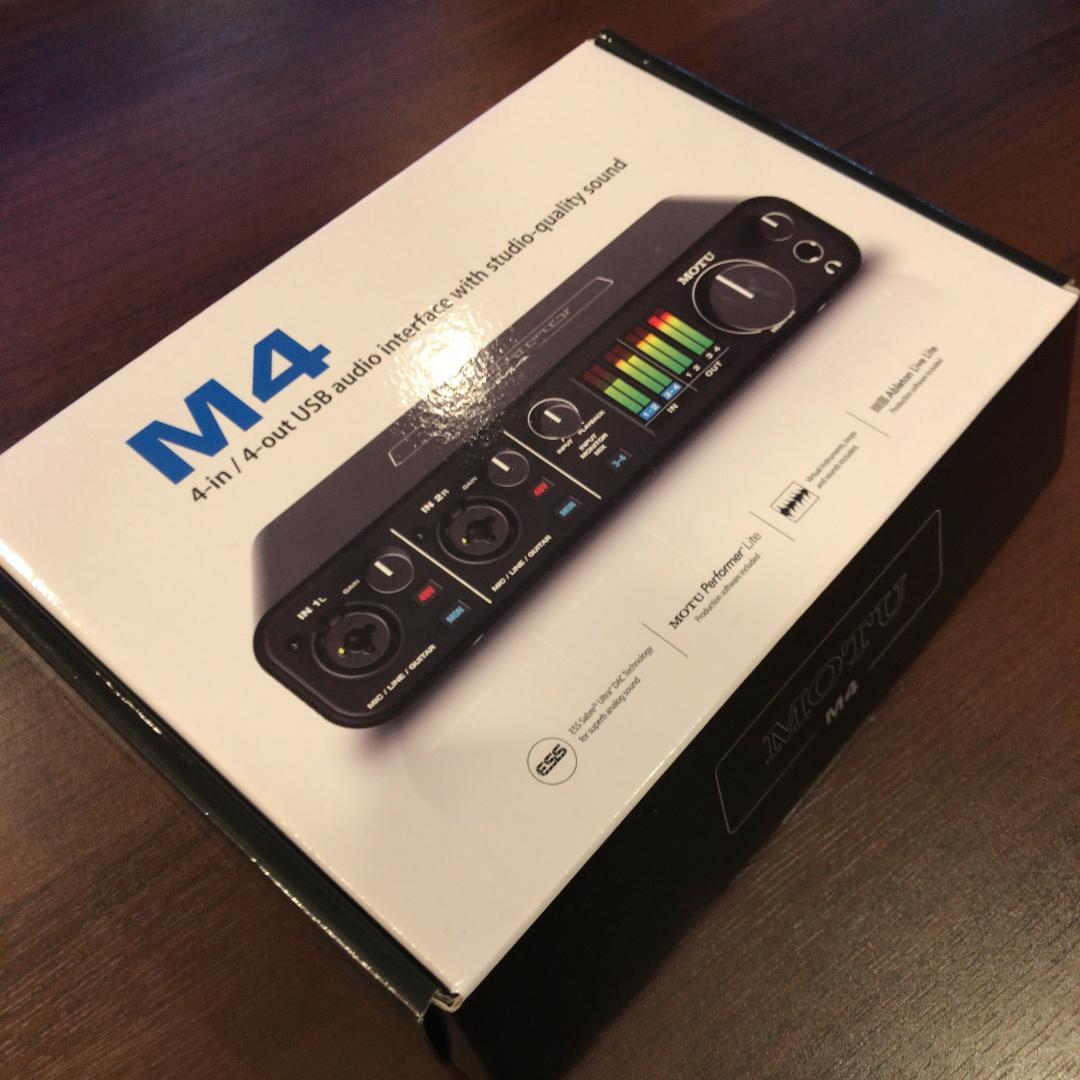 【最終値下げ！】MOTU M4 オーディオインターフェイス