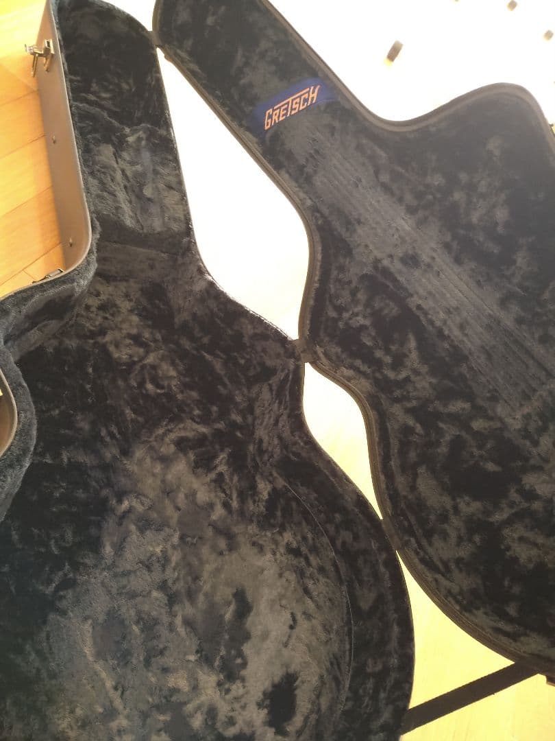 竹*様 限定大特価【ピンストライプ入り】グレッチホワイトファルコン7593カスタ