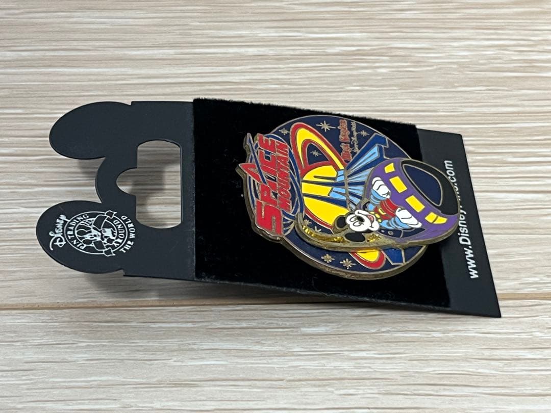 ディズニーワールド スペースマウンテン ピンバッチ