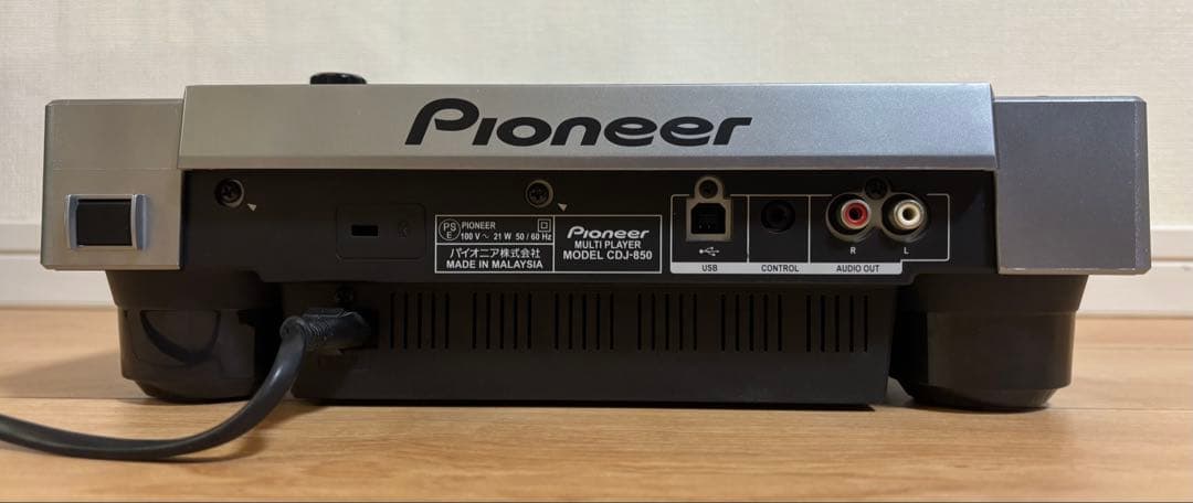 Pioneer CDJ 850 シルバー DJ機器