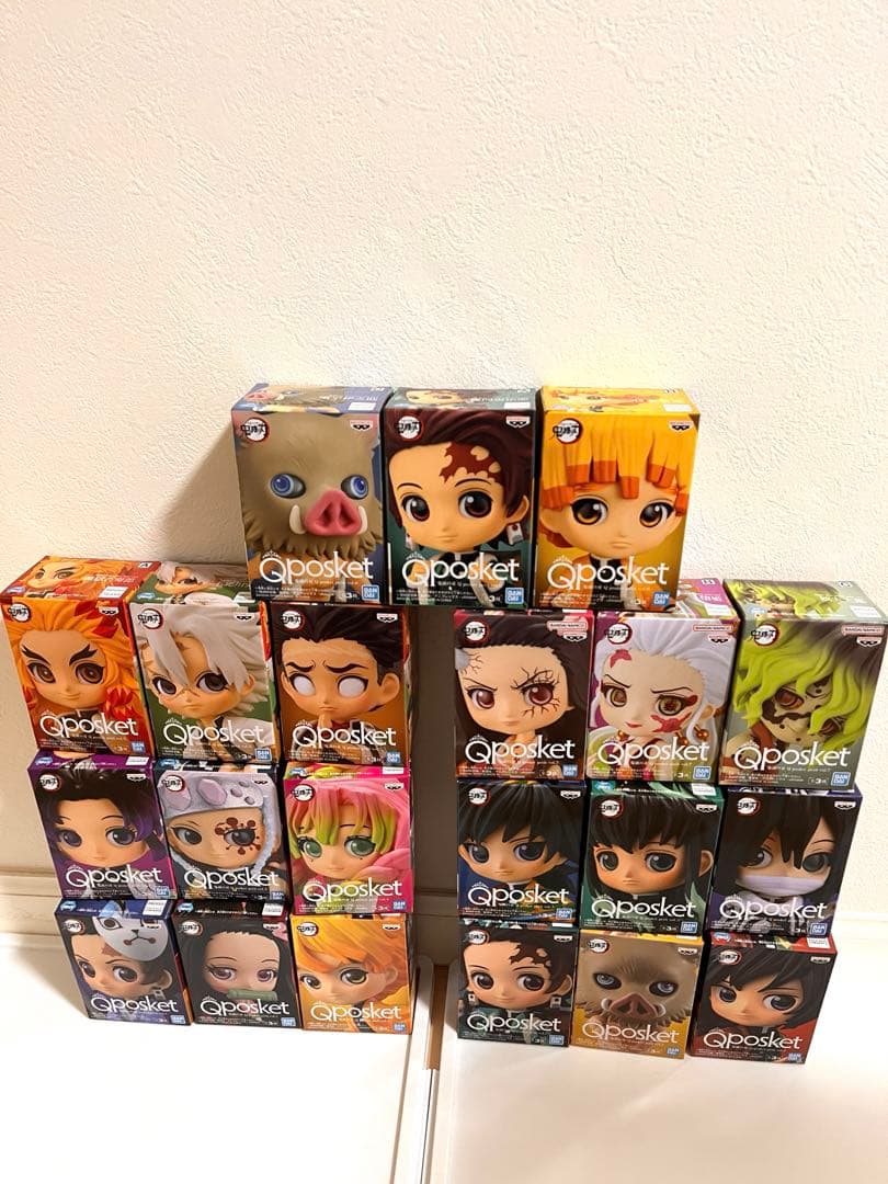 鬼滅の刃 ワーコレ キューポスケット プチ 大量 まとめ売り フルコンプ