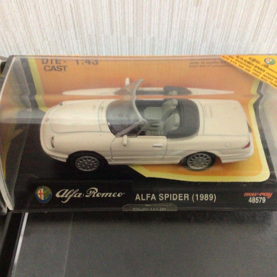New-ray ミニカー Alfa Romeo ALFA SPIDER 他